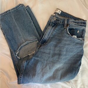 Curve Love Ultra High Rise Ankle Straight Jean